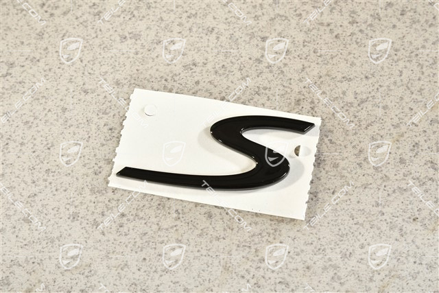 "S" logo / emblem, Black