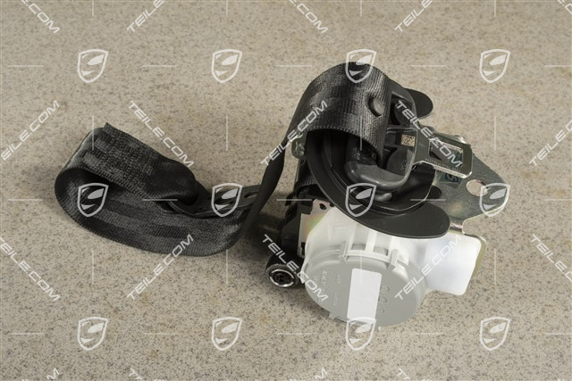 Hintere Sicherheitsgurt, Schwarz, L