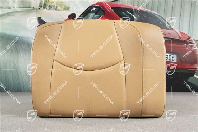 Back seat backrest, Cabrio, Leatherette, Sand beige, R