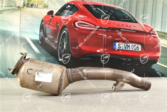 Front silencer, 3.0L 245kW, Cyl. 4-6, L