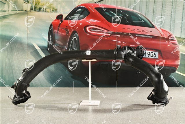 Intake pressure pipe Y-pipe, Macan Turbo