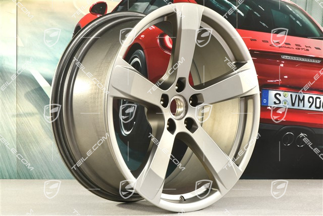 20" wheel "Macan Sport", 9J x 20 ET26, platinum satin matt