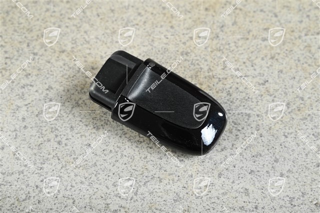 Zündanlassschalter lackiert, tiefschwarz metallic, KESSY / Entry and Drive