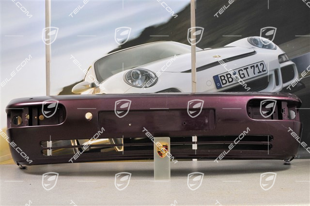 Front bumper, C2/C4/RS, with holes for headlight washer system Front bumper, C2/C4/RS, with holes for headlight washer system