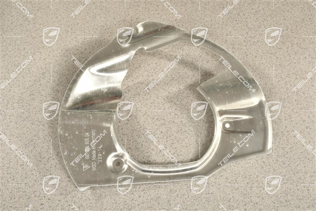 C2S / C4S / GTS, Front axle disc brake protective plate, R