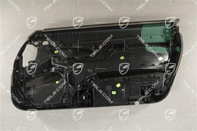 Türverkleidung ohne Zierleiste, Kunstleder, Schwarz, Klangpaket ASK, L