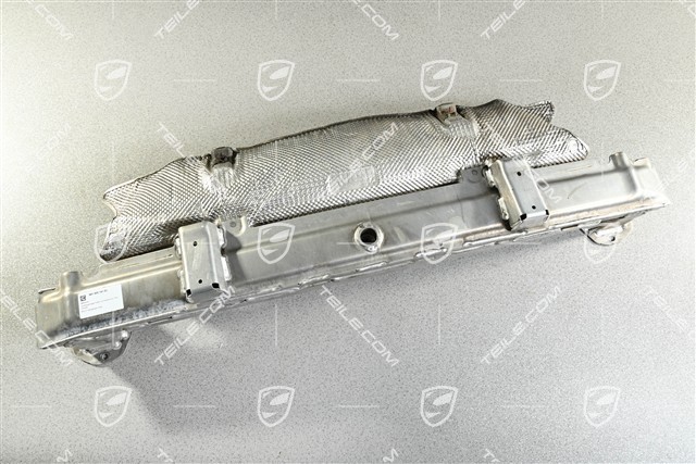Rear bumper reinforcement with heat protection / USA Canada