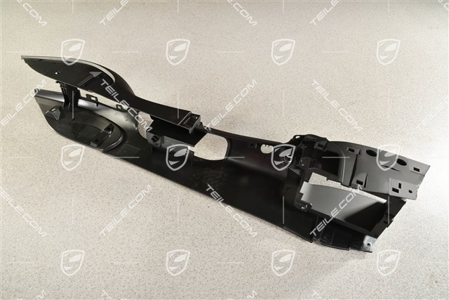 Centre console, centre, black