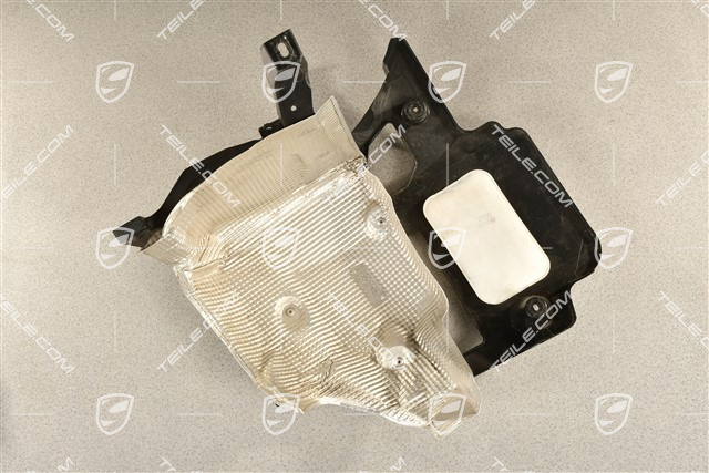 Support lateral, with Heat shield, R