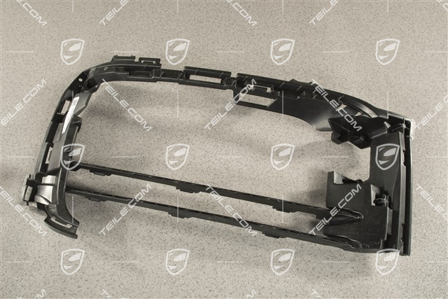 Turbo / Sport Design, Boczna kratka wentylacyjna zderzaka przedniego, czarny mat, R