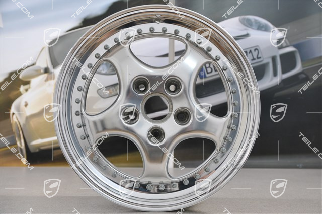 18" Felge, Turbo 3.6, 8J x 18 ET52, Speedline, poliert