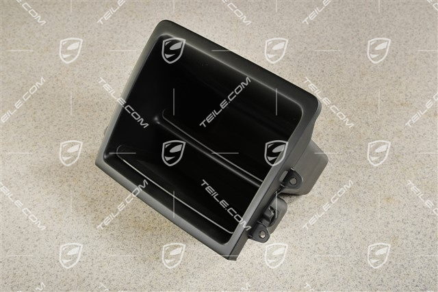 Center shelf 2DIN instead of radio, Black matte