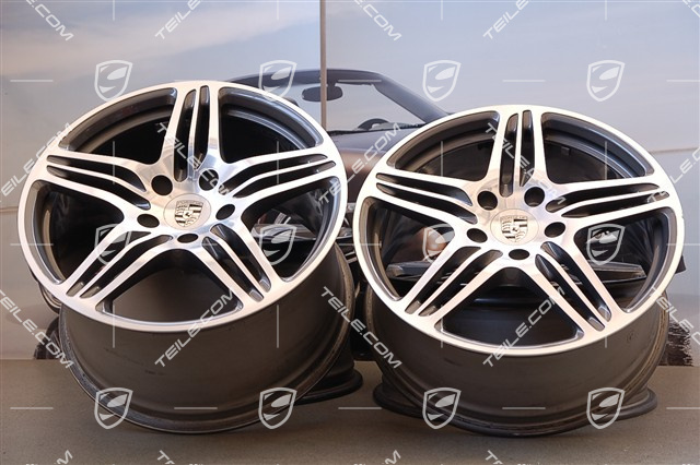 19" Felgensatz Turbo, 11J x 19 ET51 + 8,5J x 19 ET56