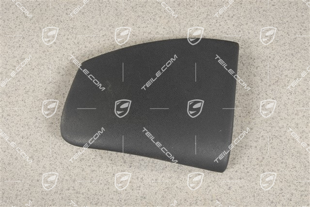 Centre console trim, top, leatherette, Metropole blue, L