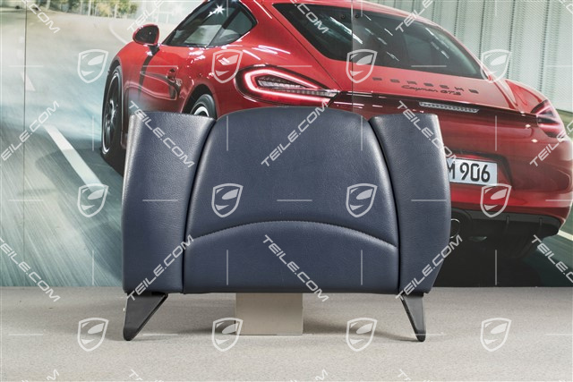 Notsitzrückenlehne / Rücksitz / Rückenlehne, hinten, Kunstleder, nachtblau, cabrio, L