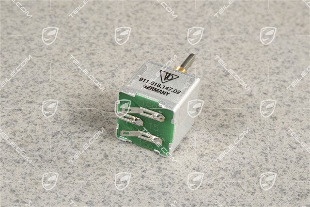 Potentiometer, Wischerintervall