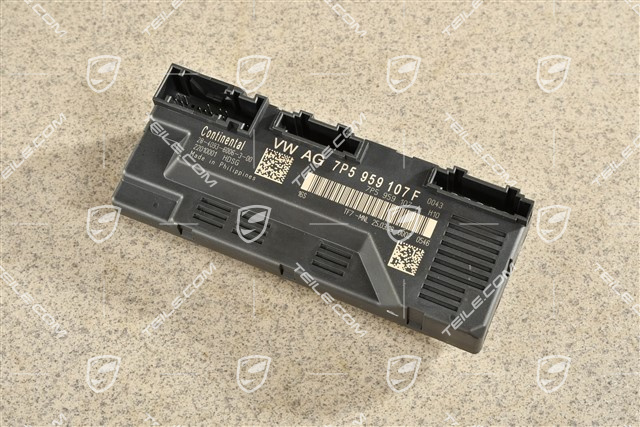 Control unit, Rear lid