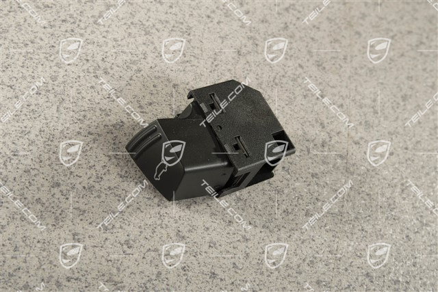 Heckklappe Servoschließung Schalter, Schwarz-matt