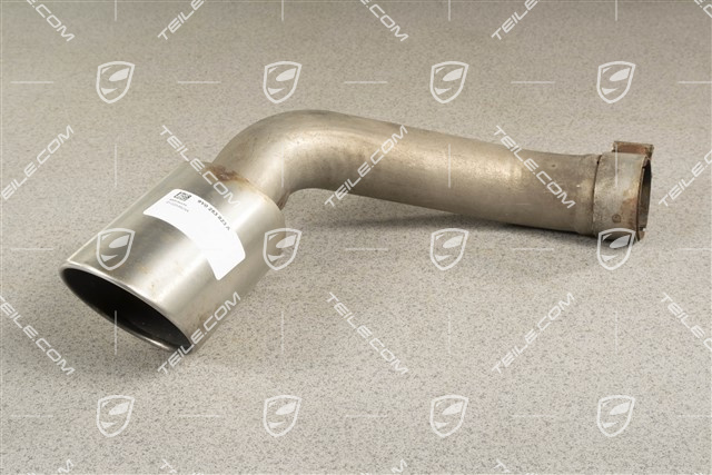 S, exhaust system tail pipe, outer, L