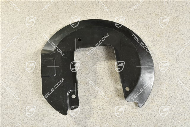Front axle disc brake protective plate, R