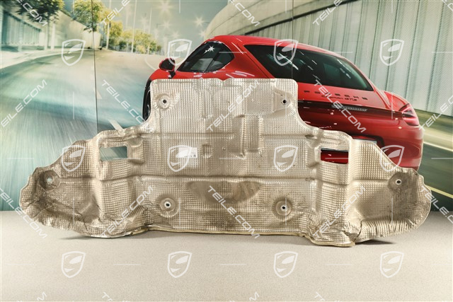 Hitzeschutz / Abschirmblech Kofferboden