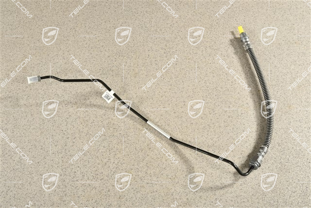 Brake line, front caliper, R