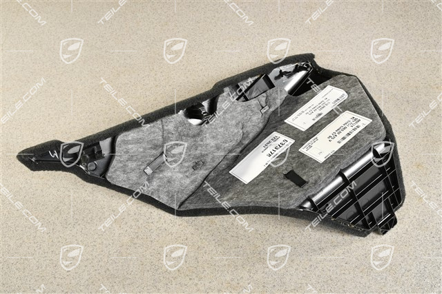 Hinter Kofferraumverkleidung, Schwarz, L