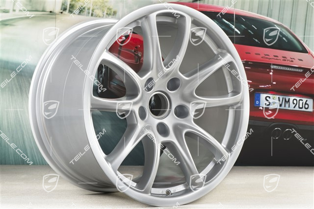 19" Felga, GT2 / GT3RS, 12J x 19 ET51, srebrna