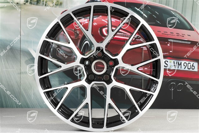 20-inch alloy wheel RS-Spyder Design, 9J x 20 H2 ET 26 + 10J x 20 H2 ET19, black high gloss