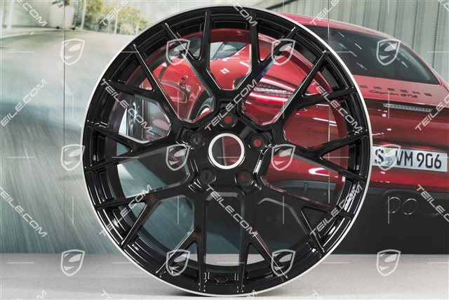 21" Felga RS Spyder, 11,5J x 21 ET67, czarny wysoki połysk