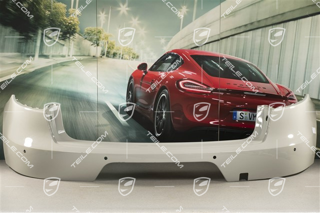 Rear bumper / lining, with ParkAssist / reversing camera