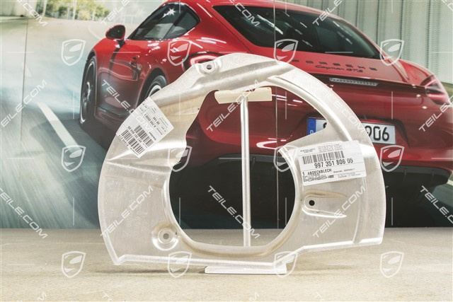 Tarcza kotwiczna / osłona tarczy hamulcowej przedniej, PCCB, R