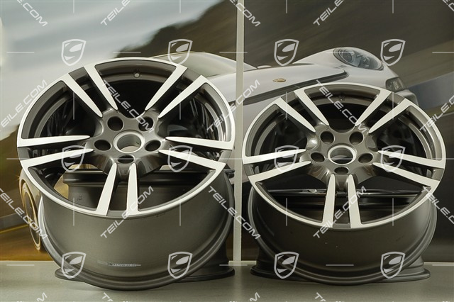 19" Felgensatz Turbo II, 8,5J x 19 ET56 + 11J x 19 ET51, Turbo / Turbo S, GTS