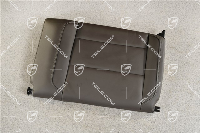 Convertible, Back seat backrest, leather, Agate Grey, L