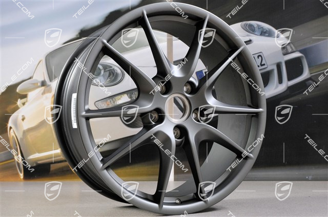 20" Felge, Carrera S III, Platinum-Seidenmatt, 8J x 20 ET57