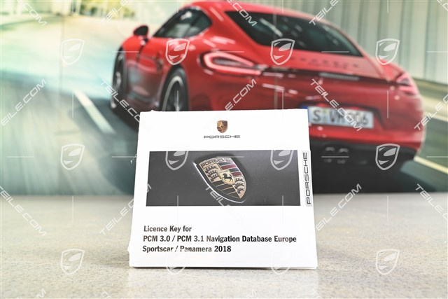 Navigation software update Europa, vehicles with PCM 3.0/3.1. Data version 2019