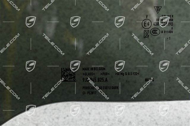 Sport / Cross Turismo, Szyba boczna drzwi tylnych, Szyba atermiczna Privacy, L