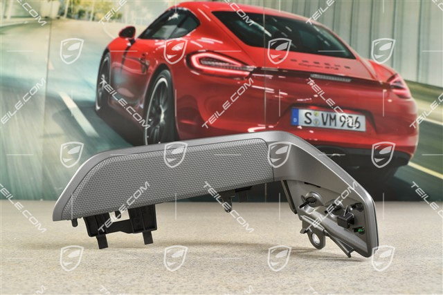 Dashboard trim / moulding, Dark Silver, Driver's side