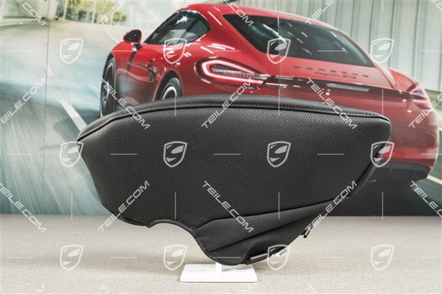 Pokrycie oparcia, część boczna, Wentylowane i klimatyzowane siedzienie, Funkcja masażu, Tłoczona skóra, czarny, R.