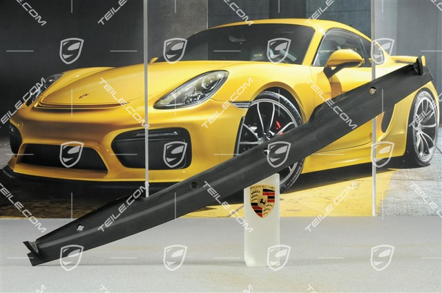 Cover above rear reflector, black Cover above rear reflector, black