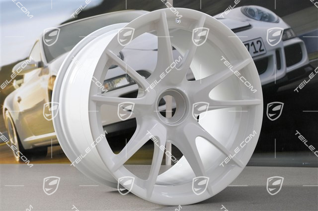19-inch GT3 RS 4.0 wheel, central locking, 12J x 19 ET48, white