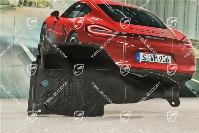 Underbody cover / protection, rear, R
