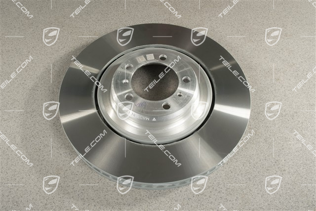 Brake disc, 19-inch, brake calliper in White/Black, (Geomet D), L