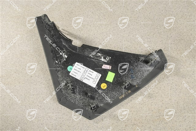 Mittelkonsole, Blende seitlich, Leder, Schwarz, R