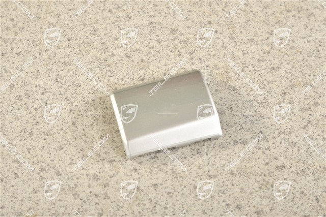 Dashboard / cup holder trim moulding, LHD, Galvano silver, L
