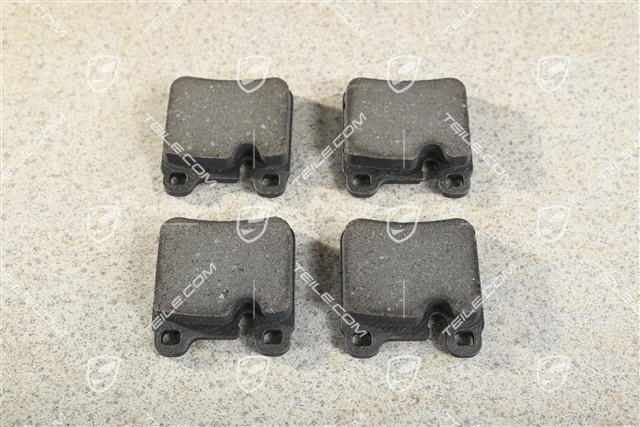 Brake pad set, rear axle, C2, L+R