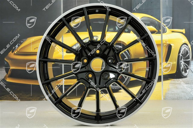 21" Felga SportPlus, przednia, 10J x 21 ET50, czarny wysoki połysk