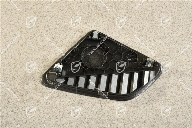Schalttafelverkleidung, Lautsprecherblende, Schwarz, L