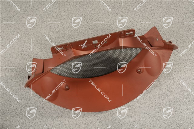 Dashboard trim / Instrument cluster cover, Terracotta