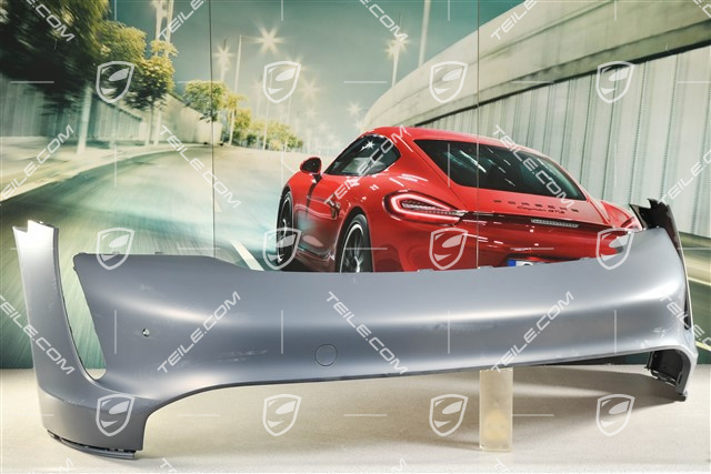 Front bumper, ultrasound parking aid
